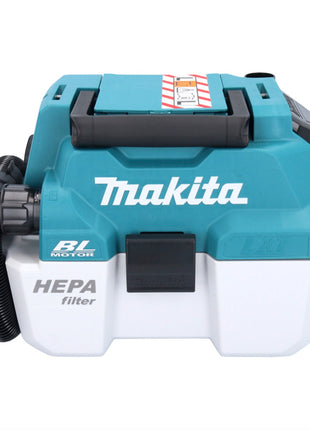 Makita DVC 750 LRG1 cordless hoover LXT 18 V 67 mbar 7.5 l brushless + 1x rechargeable battery 6.0 Ah + charger