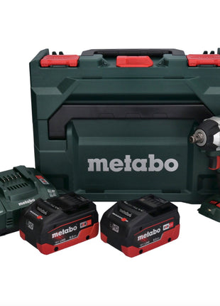Metabo SSW 18 LT 300 BL cordless impact wrench 18 V 300 Nm brushless + 2x rechargeable battery 8.0 Ah + charger + metaBOX