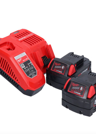 Llave de impacto inalámbrica Milwaukee M18 CBLID-502C 18 V 180 Nm 1/4" sin escobillas + 2x baterías 5,0 Ah + cargador + estuche
