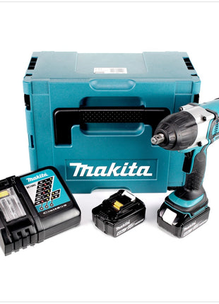 Makita DTW 450 RMJ 18V Li-ion Akku-Schlagschrauber im Makpac + 2 x BL 1840 B 4,0 Ah Akku + DC 18 RC Schnellladegerät - Toolbrothers