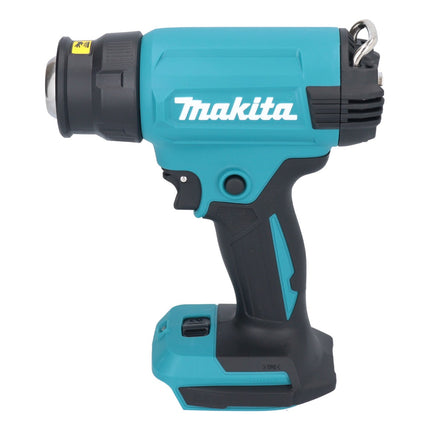 Makita DHG 181 RT1J Pistolet air chaud sans fil 18 V 150 - 550C + 1x batterie rechargeable 5,0 Ah + chargeur + Makpac