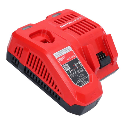 Milwaukee M18 NRG-552 Battery Starter Set High Output 18 V + 2x Battery 5,5 Ah ( 2x 4932464712 ) + M12-18 FC Charger ( 4932451079 )