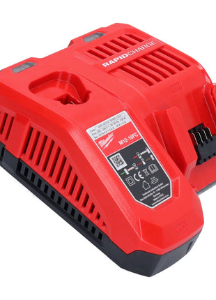 Milwaukee M18 NRG-553 Set di avviamento batteria ad alta potenza 18 V + 3x batteria 5,5 Ah ( 3x 4932464712 ) + caricatore M12-18 FC ( 4932451079 )