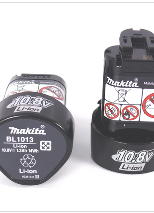 Makita TD 090 DWE 10,8 V Li-Ion Akku-Schlagschrauber inkl. 2x Makita BL 1013 Akku + Makita DC10WA Ladegerät + Makita Alu Koffer - Toolbrothers