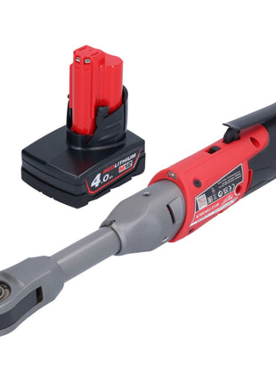 Milwaukee M12 FIR38LR-401 Cordless ratchet long 12 V 75 Nm 3/8" + 1x rechargeable battery 4.0 Ah - without charger