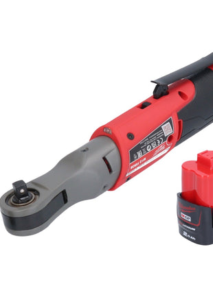 Milwaukee M12 FIR38-201 grzechotka akumulatorowa 12 V 75 Nm 3/8" 1/4" + 1x akumulator 2,0 Ah - bez ładowarki