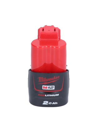 Milwaukee M12 FIR38-201 grzechotka akumulatorowa 12 V 75 Nm 3/8" 1/4" + 1x akumulator 2,0 Ah - bez ładowarki