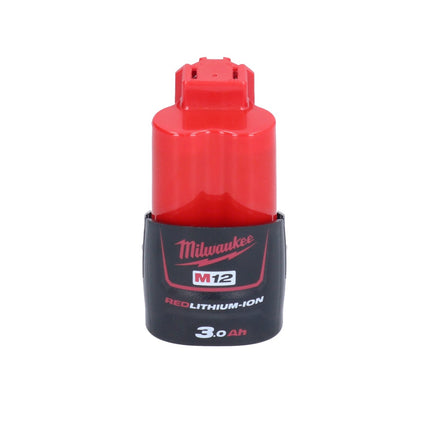 Milwaukee M12 FIR38-301 Clé à cliquet sans fil 12 V 75 Nm 3/8" 1/4" + 1x batterie 3,0 Ah - sans chargeur
