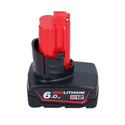 Milwaukee M12 FIR38-601 Akku Ratsche 12 V 75 Nm 3/8" 1/4" + 1x Akku 6,0 Ah - ohne Ladegerät