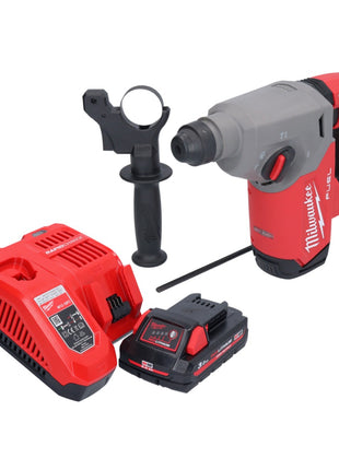 Milwaukee M18 FH-301 Cordless Rotary Hammer 2.5 J 18V SDS plus Brushless + 1x Battery 3.0 Ah + Charger