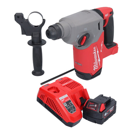 Trapano a percussione a batteria Milwaukee M18 FH-401 18 V 2,5 J SDS plus Brushless + 1x batteria ricaricabile 4,0 Ah + caricatore
