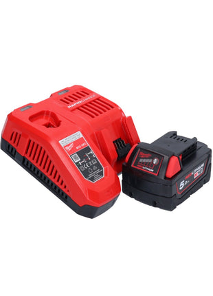 Trapano a percussione a batteria Milwaukee M18 FH-501 18 V 2,5 J SDS plus Brushless + 1x batteria ricaricabile 5,0 Ah + caricatore