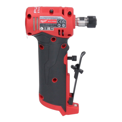 Milwaukee M12 FDGA-401 Smerigliatrice diritta angolata 12 V 6 / 8 mm senza spazzole + 1x batteria 4,0 Ah - senza caricabatterie