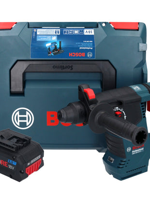 Bosch GBH 18V-24 C Martello rotativo professionale a batteria 18 V 2,4 J Brushless SDS plus + 1x batteria ricaricabile ProCORE 8,0 Ah + L-BOXX - senza caricabatterie