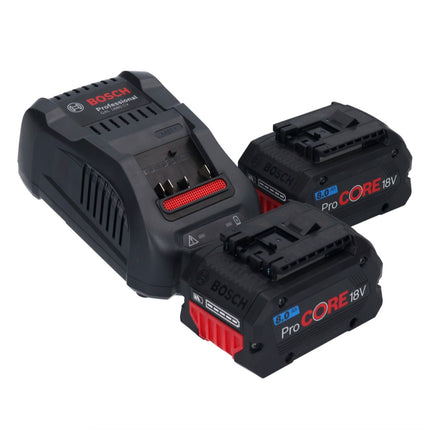 Bosch GBH 18V-24 C Martello rotativo professionale a batteria 18 V 2,4 J Brushless SDS plus + 2x batteria ricaricabile ProCORE 8,0 Ah + caricabatterie + L-BOXX