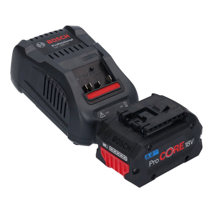 Bosch GWS 18V-10 PSC Professional Meuleuse angulaire sans fil 18 V 125 mm Brushless + 1x batterie ProCORE 8,0 Ah + chargeur + L-Boxx