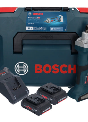 Bosch GGS 18V-20 Akku Geradschleifer 18 V Brushless + 2x ProCORE Akku 4,0 Ah + Ladegerät + L-BOXX - Toolbrothers