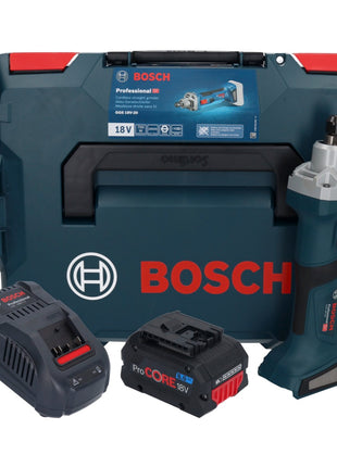 Bosch GGS 18V-20 Akku Geradschleifer 18 V Brushless + 1x ProCORE Akku 8,0 Ah + Ladegerät + L-BOXX