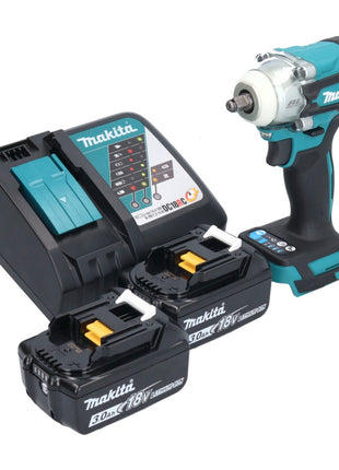 Makita DTW 302 RF Akku Schlagschrauber 18 V 300 Nm 3/8" Brushless + 2x Akku 3,0 Ah + Ladegerät - Toolbrothers