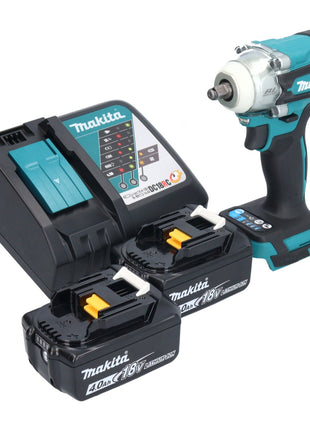 Makita DTW 302 RM Akku Schlagschrauber 18 V 300 Nm 3/8" Brushless + 2x Akku 4,0 Ah + Ladegerät - Toolbrothers