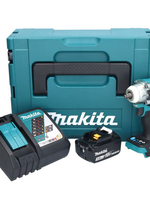 Makita DTW 302 RF1J Akku Schlagschrauber 18 V 300 Nm 3/8" Brushless + 1x Akku 3,0 Ah + Ladegerät + Makpac - Toolbrothers