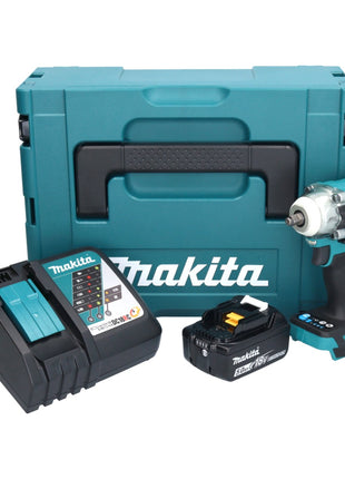 Makita DTW 302 RT1J Akku Schlagschrauber 18 V 300 Nm 3/8" Brushless + 1x Akku 5,0 Ah + Ladegerät + Makpac - Toolbrothers