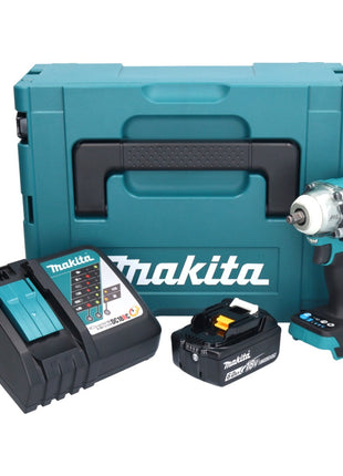 Makita DTW 302 RG1J Akku Schlagschrauber 18 V 300 Nm 3/8" Brushless + 1x Akku 6,0 Ah + Ladegerät + Makpac - Toolbrothers