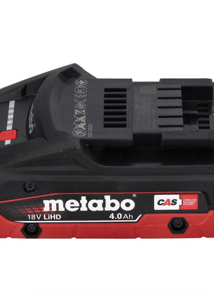 Metabo WB 18 LTX BL 15-125 Quick cordless angle grinder 18 V 125 mm brushless + 1x rechargeable battery 4.0 Ah + metaBOX - without charger