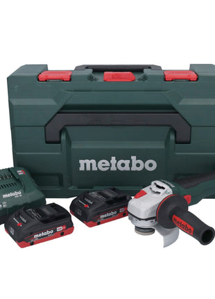 Metabo WB 18 LT BL 11-125 Quick Akku Winkelschleifer 18 V 125 mm Brushless + 2x Akku 4,0 Ah + Ladegerät + metaBOX - Toolbrothers