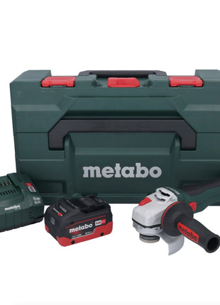 Metabo WB 18 LT BL 11-125 Quick Akku Winkelschleifer 18 V 125 mm Brushless + 1x Akku 8,0 Ah + Ladegerät + metaBOX - Toolbrothers