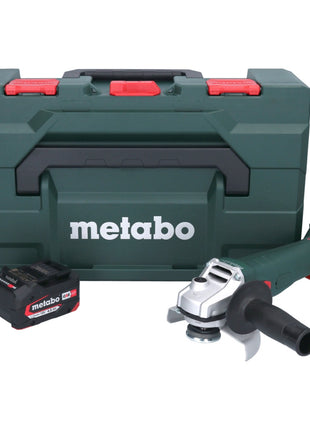 Metabo W 18 7-125 Cordless angle grinder 18 V 125 mm + 1x battery 4.0 Ah + metaBOX - without charger