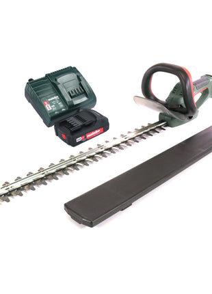 Metabo AHS 18-65 V tagliasiepi a batteria 18 V 63 cm + 1x batteria 2,0 Ah + caricatore