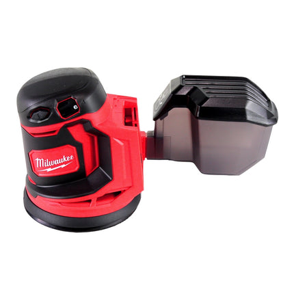 2x Toolbrothers TURTLE Schleifset 125mm + Milwaukee M18 BOS125-602 FC Akku Exzenterschleifer 18 V 125 mm + 2x Akku 6,0 Ah + Ladegerät