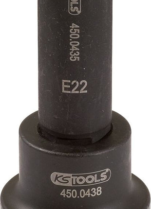 KS TOOLS 1" Kraft-Stecknuss E-Torx, lang, E24 ( 450.0484 )