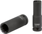 KS TOOLS Vaso de impacto de 12 caras, 1/2