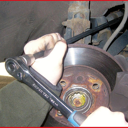 KS TOOLS 1/2" Antriebswellen-Stecknuss-Satz Vielzahn, 4-tlg ( 150.1740 ) - Toolbrothers