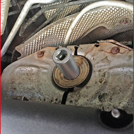 KS TOOLS 1/2" Lambda-Sonden-Stecknuss für Ford 22,0 mm, lang ( 150.2120 ) - Toolbrothers