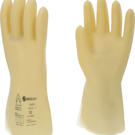 KS TOOLS Gant de protection pour électricien à isolation protectrice, taille 12, classe 0, blanc ( 117.0053 )