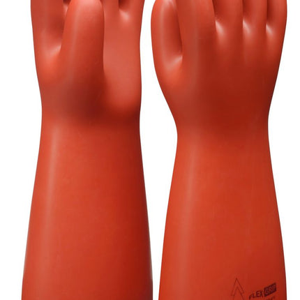 KS TOOLS Elektriker-Schutzhandschuh mit mechanischem Schutz, Größe 10, Klasse 0, rot ( 117.0069 )
