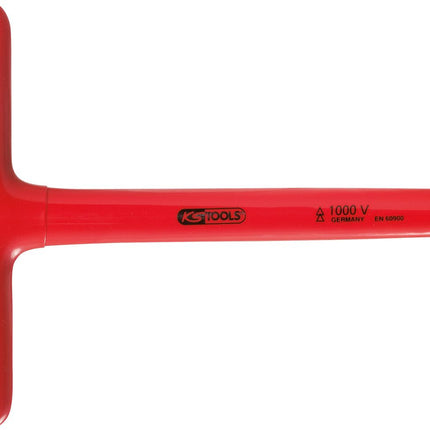 KS TOOLS T-Griff-Steckschlüssel mit Schutzisolierung, 10x200mm ( 117.1771 )