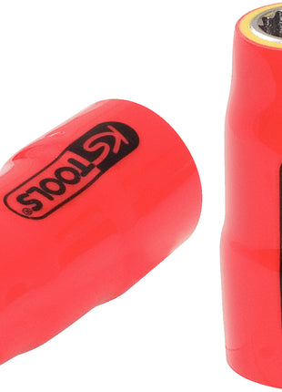 KS TOOLS 3/8" Stecknuss mit Schutzisolierung, 19mm ( 117.3844 ) - Toolbrothers