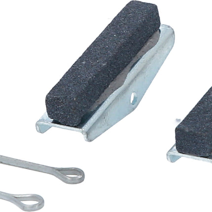 KS TOOLS Hon-Stein-Satz, Länge: 28,5 mm, für 150.1180, 2-tlg ( 150.1181 ) - Toolbrothers