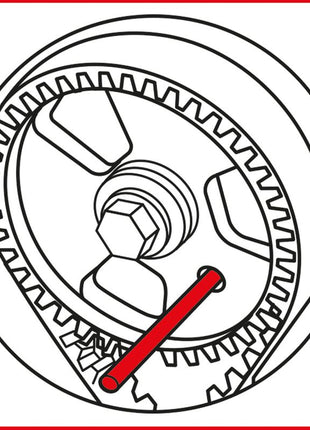KS TOOLS Motoreinstell-Werkzeug-Satz für Ford / Land Rover / PSA / Volvo, 6-tlg ( 400.1625 )