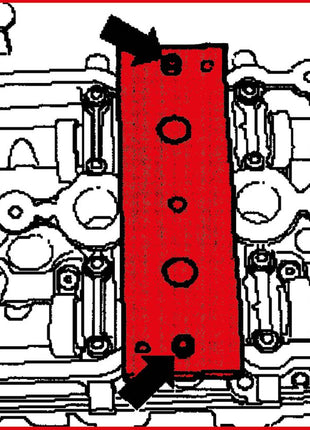 KS TOOLS Motoreinstell-Werkzeug-Satz für VAG, 6-tlg Audi 2,0 Motoren ( 400.2175 ) - Toolbrothers