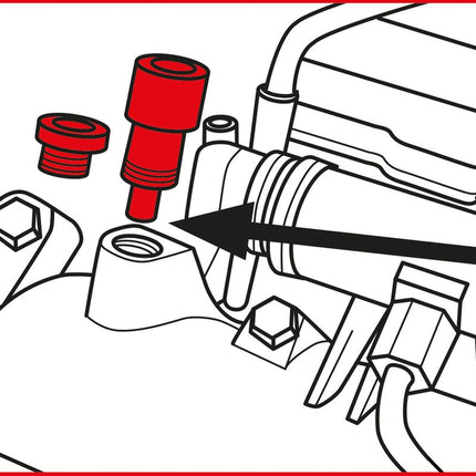 KS TOOLS Serie di utensili per messa in fase motore per Alfa Romeo / Fiat, 7 pz ( 400.2400 )
