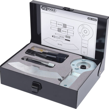 KS TOOLS Serie di utensili per messa in fase motore per Alfa Romeo / Fiat, 7 pz ( 400.2400 )