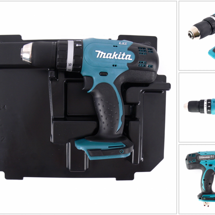 Trapano a percussione a batteria Makita DHP 453 ZE 18V 42Nm + inserto per Makpac