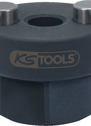 KS TOOLS Blattfederbolzen-Stecknuss für Volvo, 27mm ( 450.0242 ) - Toolbrothers