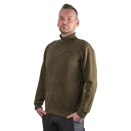 Toolbrothers Quarter-Zip Sweatshirt Casual Fit - AUTUMN COLLECTION Farbe Saffron Orange Größe M