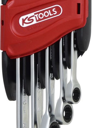 KS TOOLS DUO GEARplus® Ratschenringmaulschlüssel-Satz mit Maul-Ratschenfunktion, 5-tlg ( 503.5205 ) - Toolbrothers